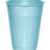 Pastel Blue Plastic Cups 16oz | 20ct