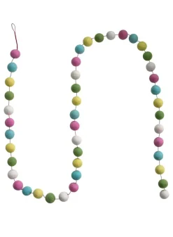 Pastel Pompom Garland 6ft | 1ct