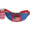 Patriotic American Flag Fanny Pack | 1 ct