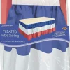 Patriotic Pleated Table Skirting | 1 ct