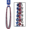 Patriotic Red, Silver, & Blue Star Beads 6pk | 1ct