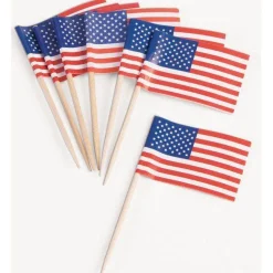 Patriotic US Flag Picks| 50 ct