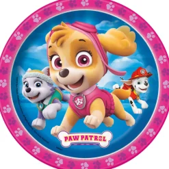 Paw Patrol Girl Paper Plates 7" | 8ct