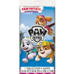 Paw Patrol Girl Plastic Tablecover 54"x84" | 1ct
