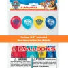 Paw Patrol latex Balloon 12" | 8ct