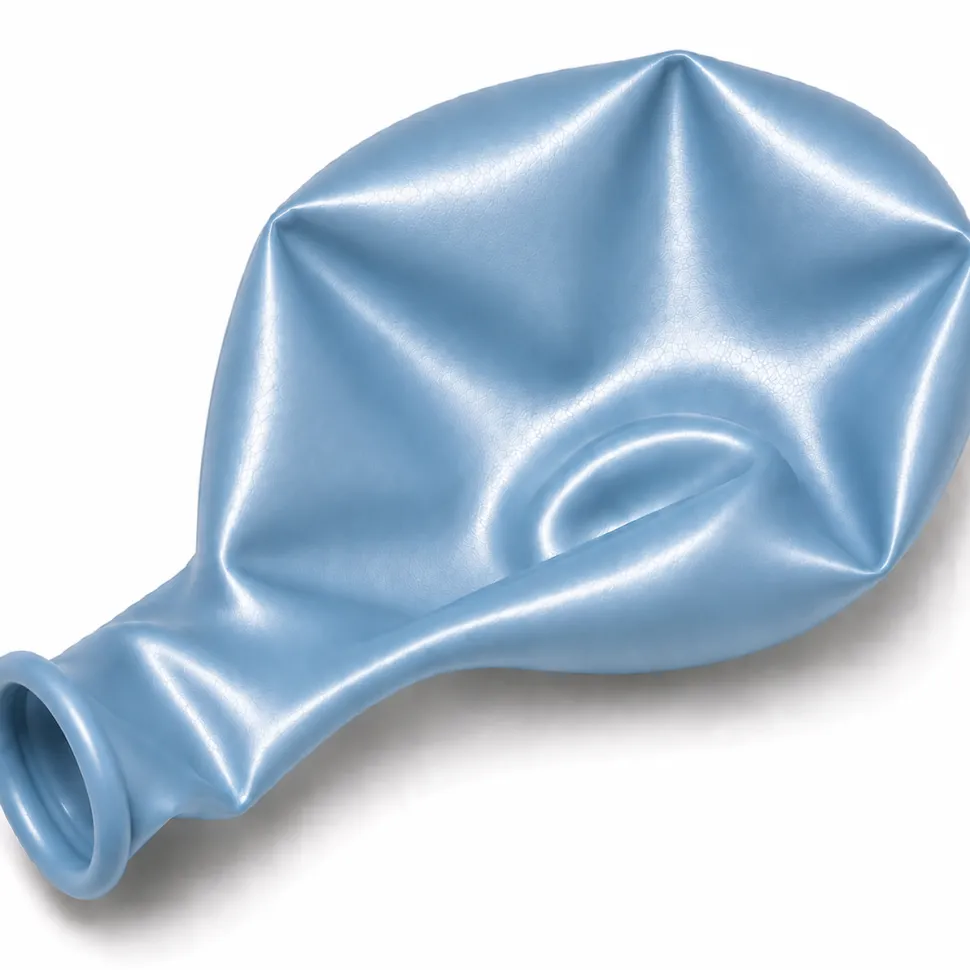 Pearl Blue, 11" Latex Single Balloon | Does Not Include Helium