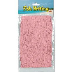 Pink Fishing Netting, 12' | 1 ct