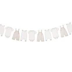 Pink Baby Clothesline Banner Garland | 1ct