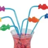 Plastic Fish Straws | 12ct