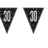 Plastic Prismatic 30th Birthday Flag Banner 9ft | 1ct