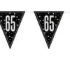 Plastic Prismatic 65th Birthday Flag Banner 9ft | 1ct