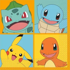 Pokémon Lunch Napkins | 16ct