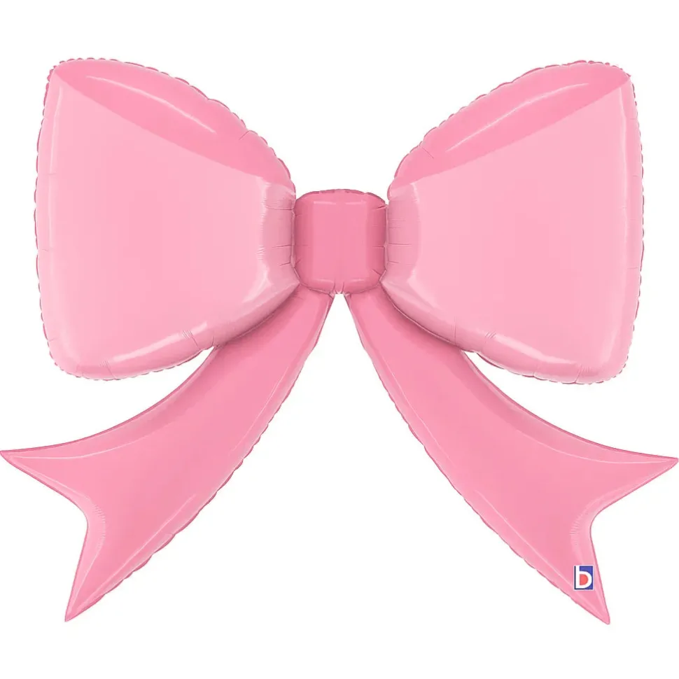 Pretty Pink Bow Supershape Mylar 41" | 1ct