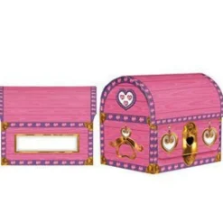 Princess Party Treasure Chest Favor Boxes | 4 ct