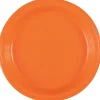 Pumpkin Orange Plastic Plate 10in | 50ct