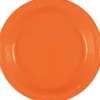 Pumpkin Orange Plastic Plate 7in | 50ct