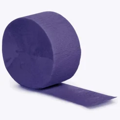 Purple Crepe Paper Streamer 81ft | 1ct