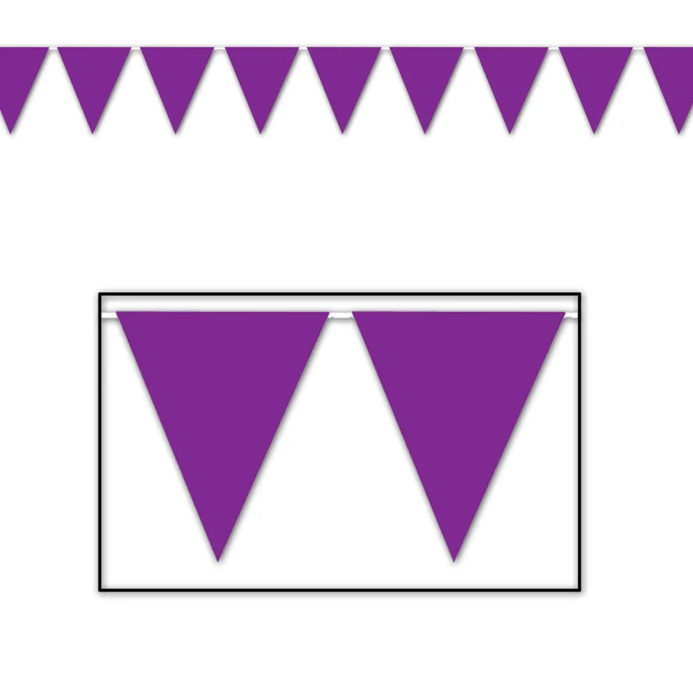 Purple Pennant Banner | 1ct