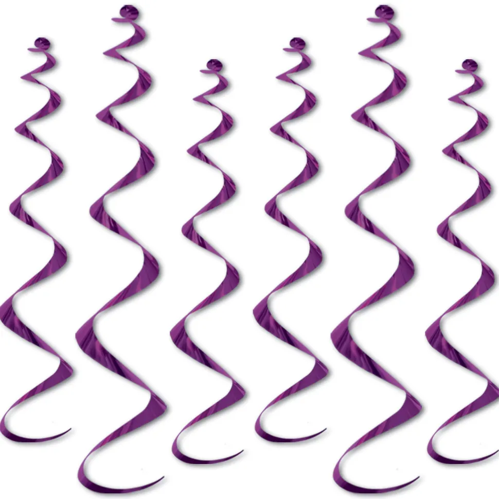 Purple Twirly Whirlys | 6ct