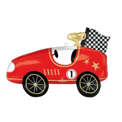 Race Car Supershape Mylar Balloon 31"x20" | 1ct