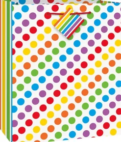 Rainbow Birthday Medium Gift Bag | 1ct