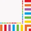 Rainbow Birthday Rainbow Edge Lunch Napkins | 16ct
