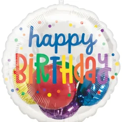 Rainbow Insiders Birthday Mylar Balloon, 20" | 1 ct
