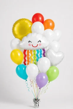 Rainbow in the Clouds Bouquet | 18pc