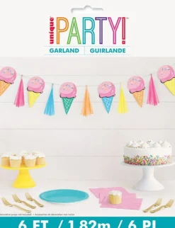 Rainbow Sweets Garland W/ Tassels 6ft | 1ct