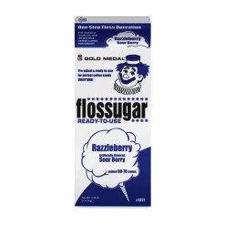 Razzle Berry Sour Floss Sugar, 3.25 lbs | 1 ct