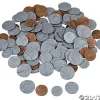 Realistic Plastic Coins | 144ct