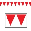 Red Pennant Banner | 1ct
