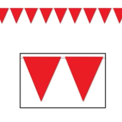 Red Pennant Banner | 1ct