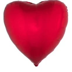 Red Supershape Heart Balloon 30" | 1 ct