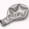 Reflex Silver, 11" Latex Single Balloon | Does Not Include Helium