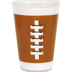 Reusable Game Face Football Cup 16oz | 6ct