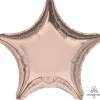 Rose Gold Star Mylar Balloon 18" | 1ct