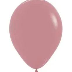 Rosewood Latex Balloon W/ Helium & Hi-Float 11" | 1 ct