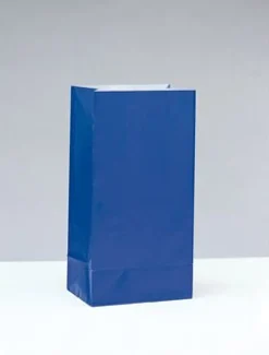 Royal Blue Paper Bag | 12ct