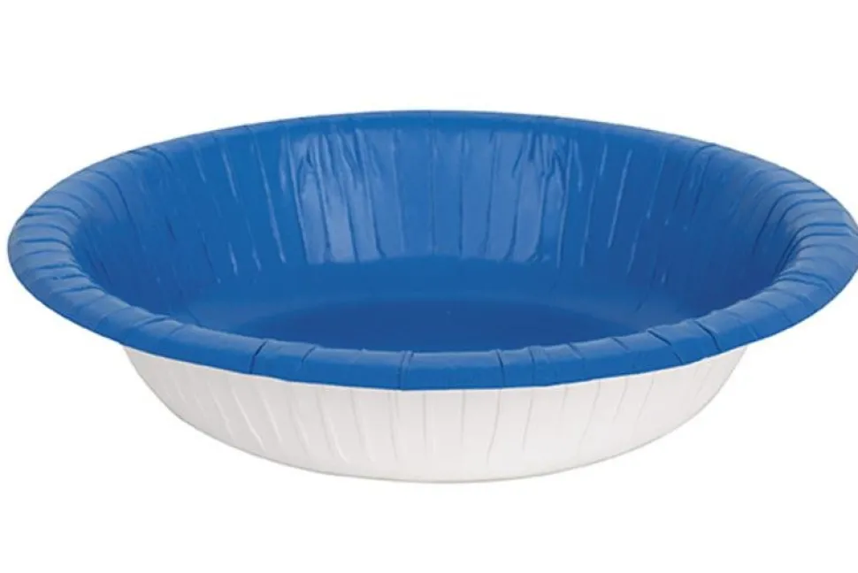Royal Blue Paper Bowls | 20ct