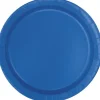 Royal Blue Paper Plates 7" | 50ct