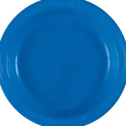 Royal Blue Plastic Plate 7in | 50ct