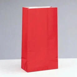 Ruby Red Paper Bag | 12ct