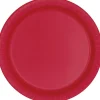 Ruby Red Paper Dinner Plates 7" | 50ct