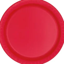 Ruby Red Paper Plate 10in | 50ct