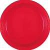 Ruby Red Plastic Plate 10in | 50ct