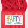 Ruby Red Premium Spoons | 50ct