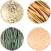Safari Animal Print Dinner Plates | 8ct