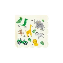 Safari Beverage Napkins | 18ct