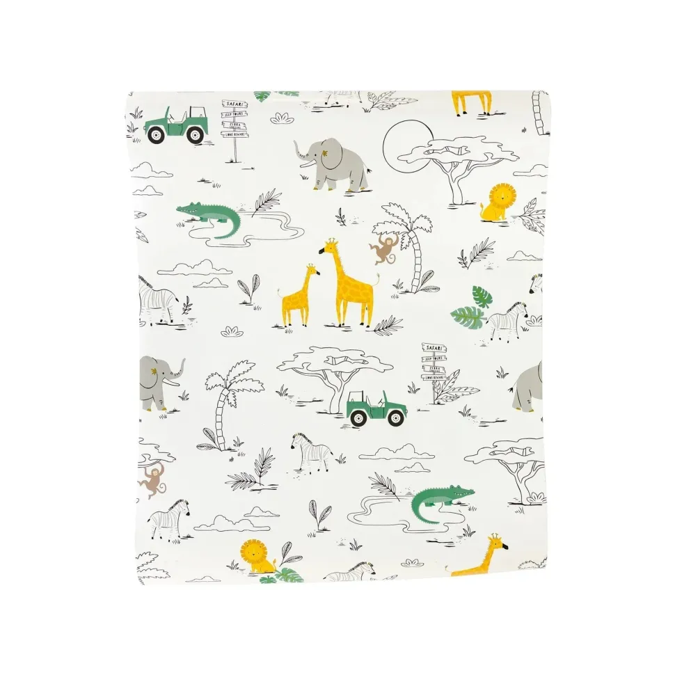 Safari Paper Table Runner 16"x120" | 1ct
